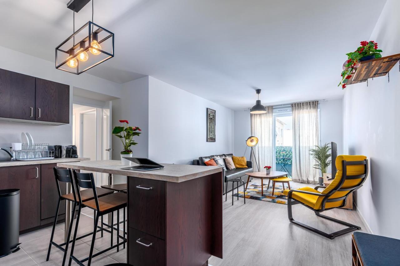 Appartement lumineux de standing Drancy Extérieur photo